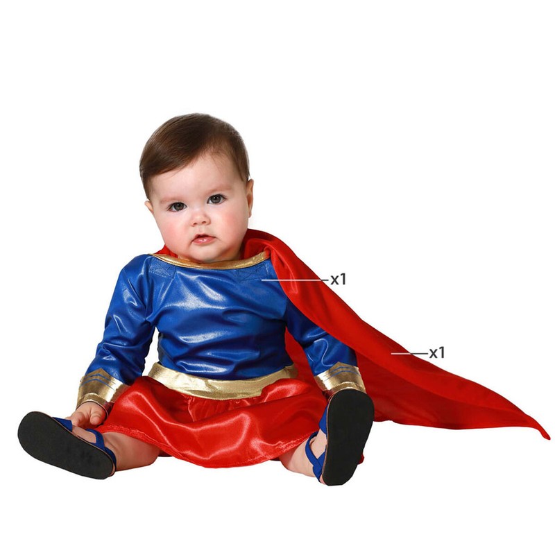 Disfraces Niños Superhéroe Bebé Niña | BigBuy Carnival