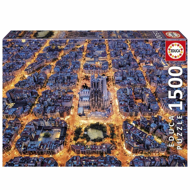 Puzzle Educa, calidad de cartón en un juego de construcción desafiante y estimulante