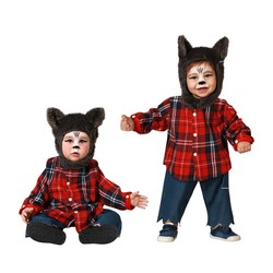Disfraces Niños: Disfraz Bebé Lobo Marrón BigBuy Carnival - Compra online en MegaJuguetes