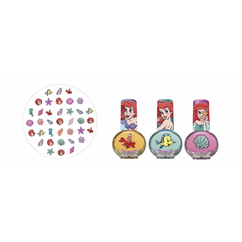 Disfraces Niños: Set de Manicura Disney Princess 4 Piezas