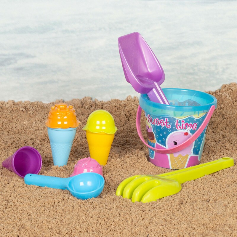 Construcción niños 3 años: Play set Colorbaby para castillos de arena