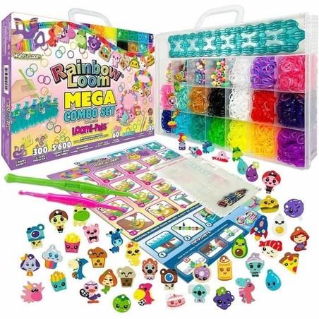 Manualidades Niños: Kit Pulseras y Collares Bandai Rainbow Moon