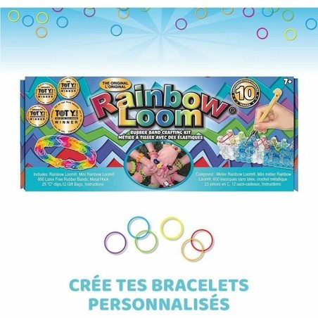 Manualidades Niños: Kit Creación Pulseras Bandai Rainbow Moon