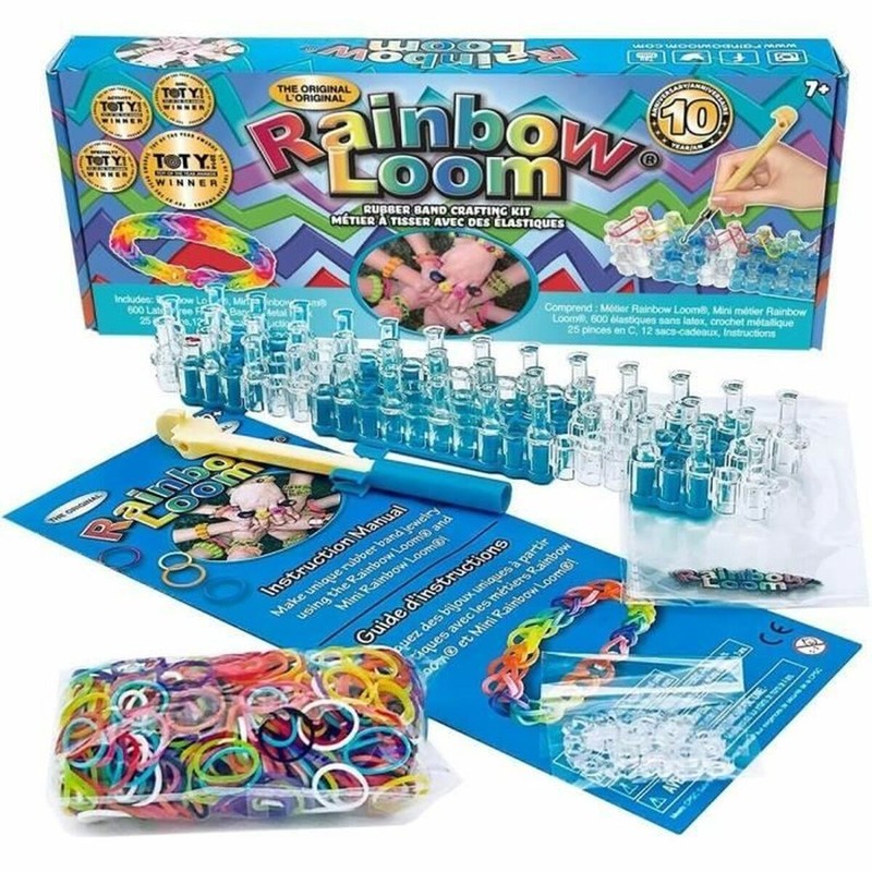 Manualidades Niños: Kit Creación Pulseras Bandai Rainbow Moon