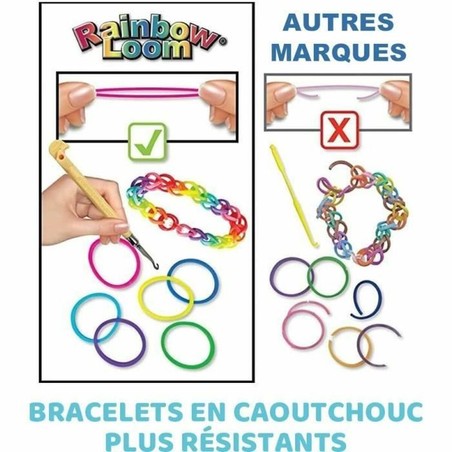Manualidades Niños: Kit Creación Pulseras Bandai Rainbow Moon