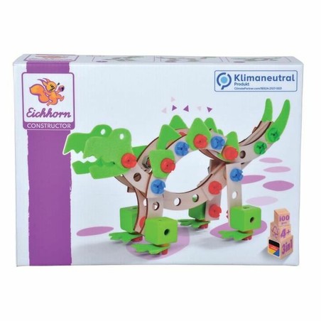Juguetes Construcción Niños Eichhorn Multicolor 100 Piezas - Compra online en MegaJuguetes
