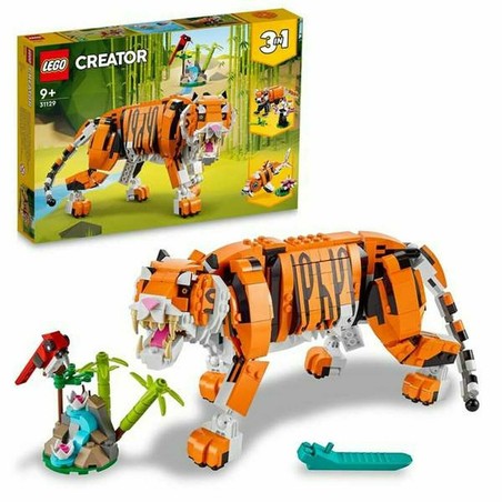 Juguetes Construcción Niños Lego Creator 31129 Majestic Tiger - Compra online en MegaJuguetes