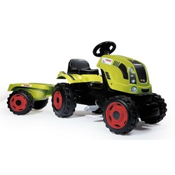 Juguetes Exterior Niños - Tractor Pedales Smoby Claas Amarillo - Compra online en MegaJuguetes