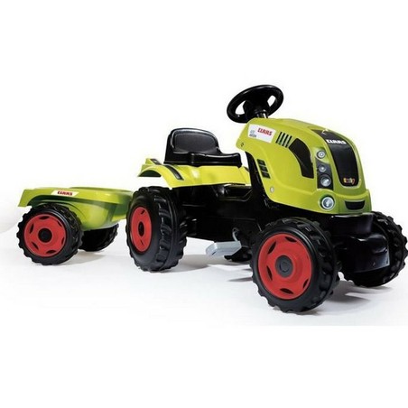 Juguetes Exterior Niños - Tractor Pedales Smoby Claas Amarillo
