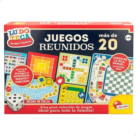 Juegos Mesa Niños Lisciani Giochi - 20 Juegos Reunidos
