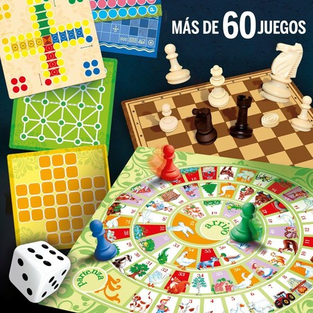 Juegos Mesa Niños Lisciani Giochi – 60 Juegos Reunidos Educativos