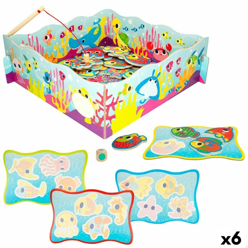 Juegos Mesa Niños Lisciani Giochi Montessori Pesca (6 Unidades) - Compra online en MegaJuguetes