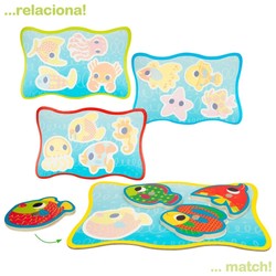 Juegos Mesa Niños Lisciani Giochi Montessori Pesca (6 Unidades) - Compra online en MegaJuguetes 2