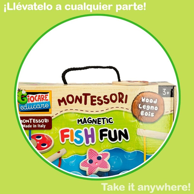 Juegos Mesa Niños Lisciani Giochi Montessori Pesca (6 Unidades)