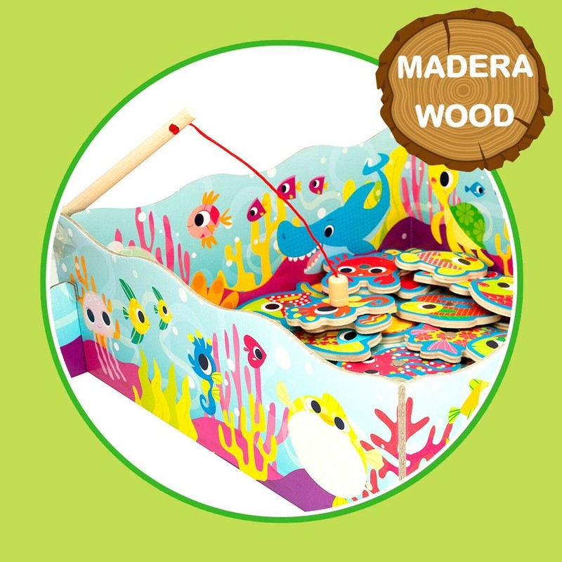 Juegos Mesa Niños Lisciani Giochi Montessori Pesca (6 Unidades)