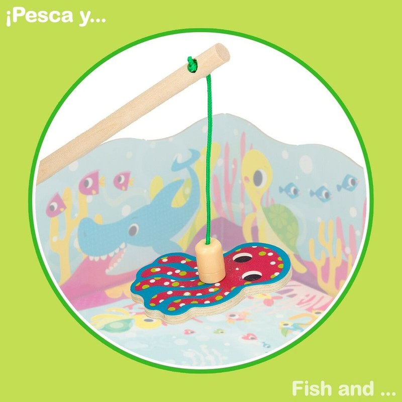 Juegos Mesa Niños Lisciani Giochi Montessori Pesca (6 Unidades)