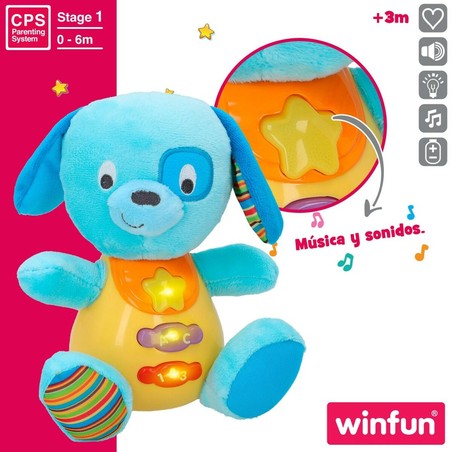 Peluches Niños Winfun Perro con Sonido y Luces (Pack 6)