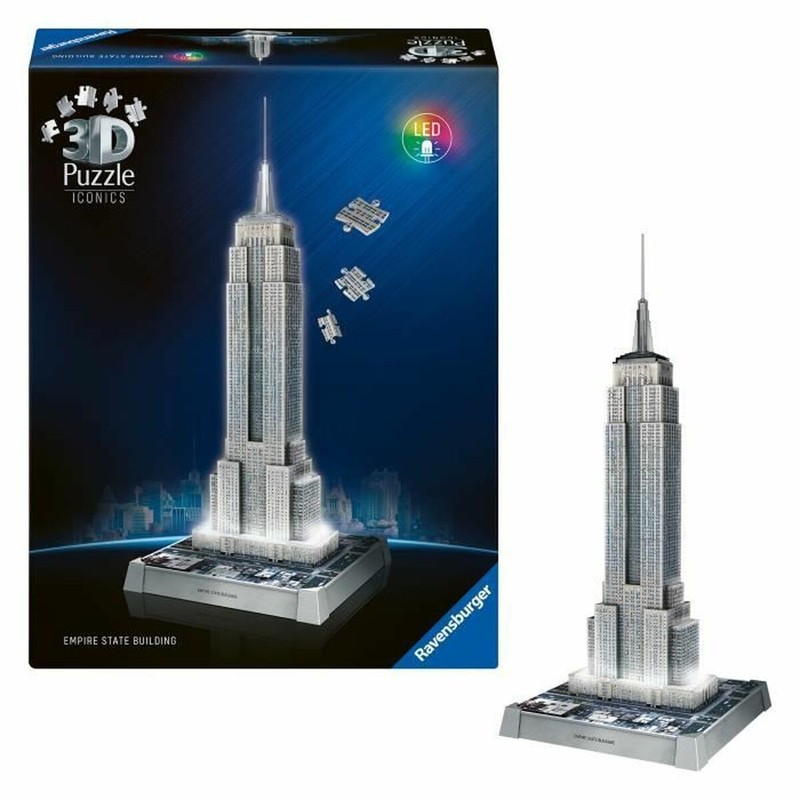 Juguete Construcción Motricidad Fina: Montaje de Puzzle 3D para Niños