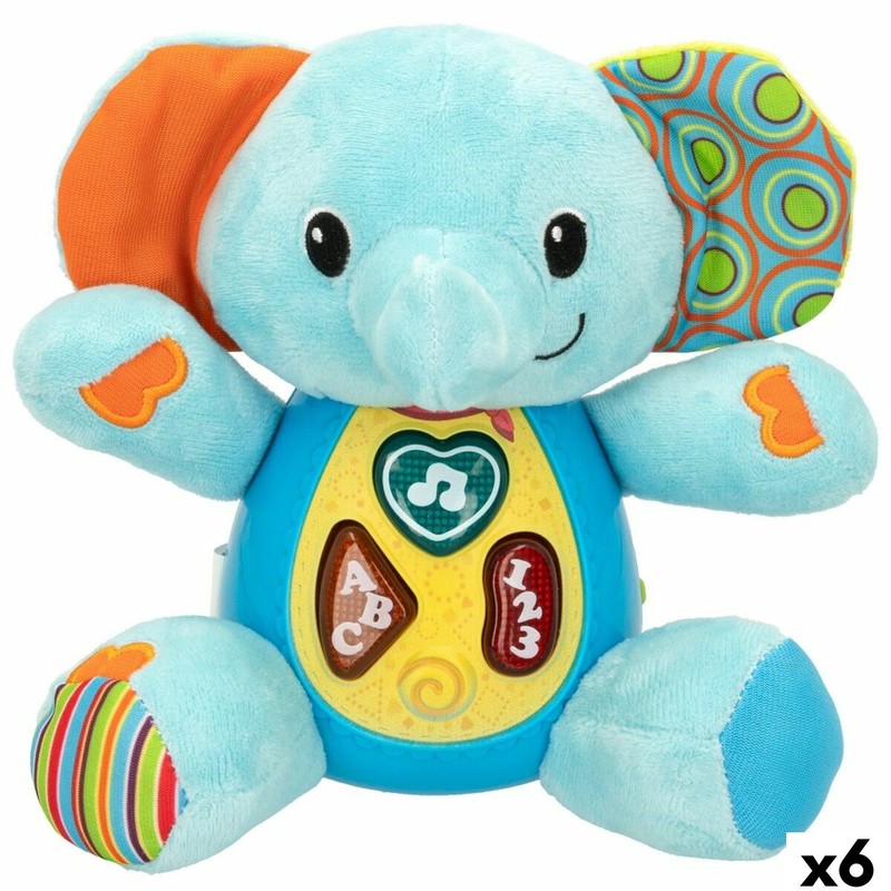 Peluches Niños Winfun Elefante Interactivo con Sonido - Compra online en MegaJuguetes