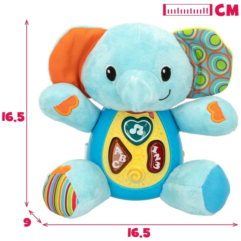 Peluches Niños Winfun Elefante Interactivo con Sonido