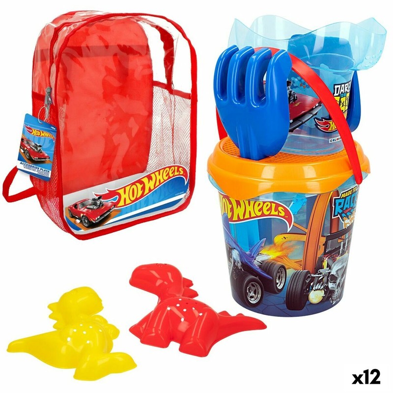 Juguetes Exterior Niños Hot Wheels: Set de Playa 12 Piezas - Compra online en MegaJuguetes