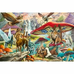 Juguetes construcción niños: Puzzle Ravensburger Pilze & Mythen 5000 Piezas. 2