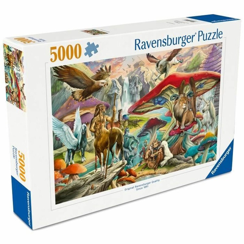 Set construcción educativo: Piezas del puzzle Ravensburger Pilze & Mythen.