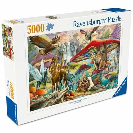 Set construcción educativo: Piezas del puzzle Ravensburger Pilze & Mythen.
