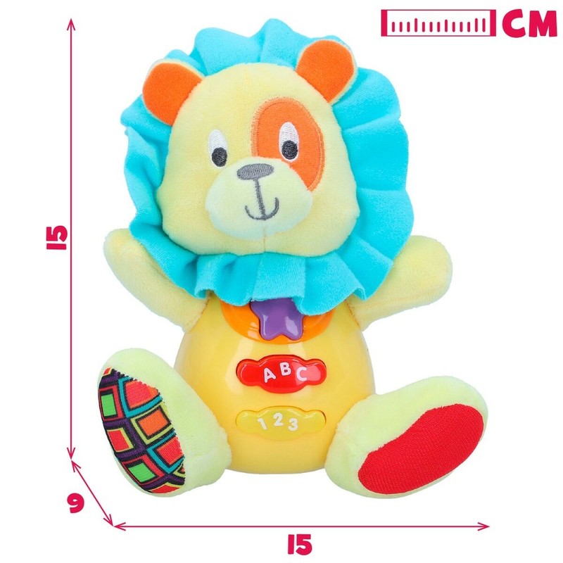 Peluches Niños Winfun León con Sonido y Luces