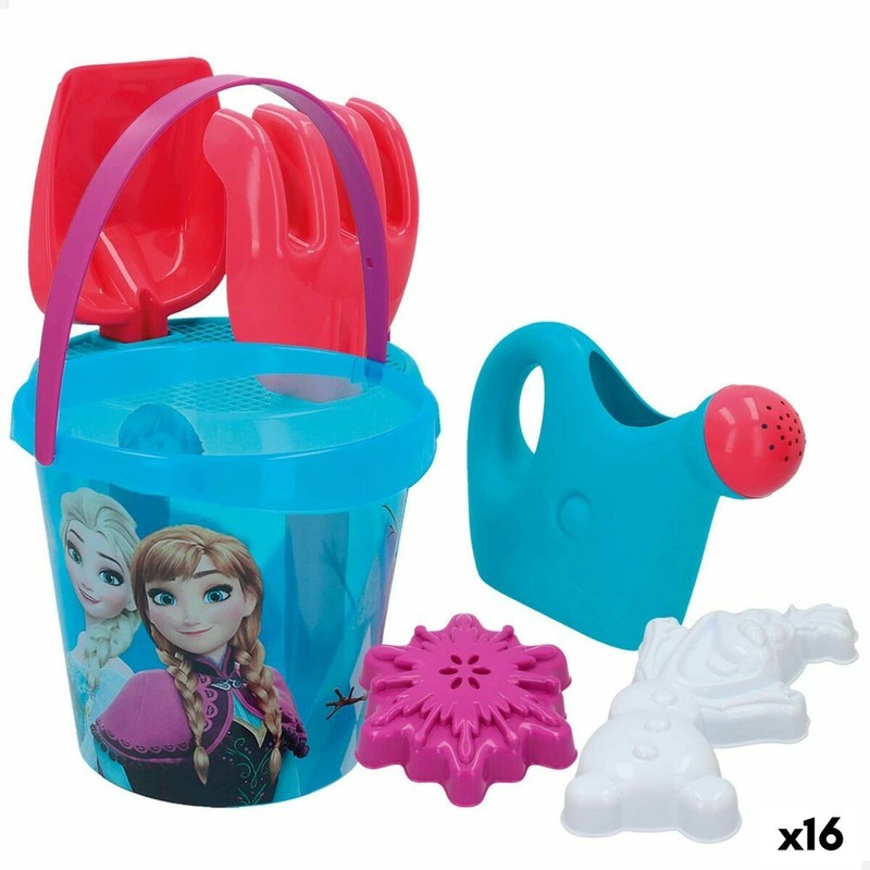 Juguetes Exterior Niños: Set de Playa Frozen Ø 18 cm (16 Pzas) - Compra online en MegaJuguetes