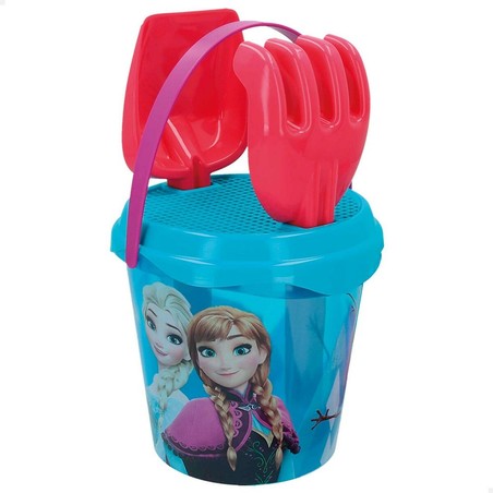 Juguetes Exterior Niños: Set de Playa Frozen Ø 18 cm (16 Pzas)