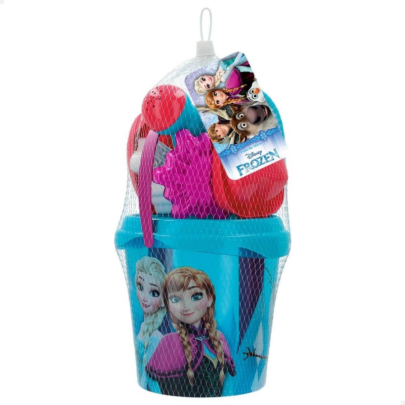 Juguetes Exterior Niños: Set de Playa Frozen Ø 18 cm (16 Pzas)
