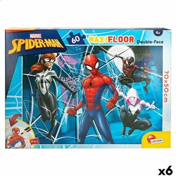 Puzzle Infantil Spider-Man Doble Cara 60 Piezas (Pack 6 Unidades) - Compra online en MegaJuguetes