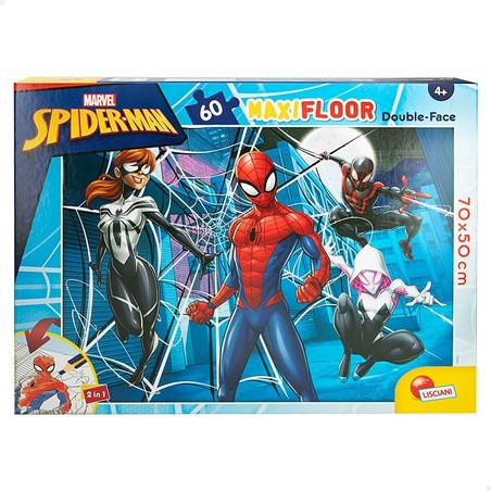 Puzzle Infantil Spider-Man Doble Cara 60 Piezas (Pack 6 Unidades)