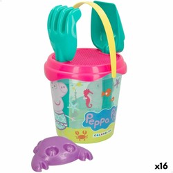 Juguetes Exterior Niños - Set de Playa Peppa Pig Ø 18 cm - Compra online en MegaJuguetes