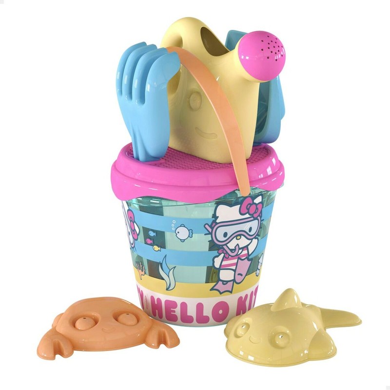 Juguetes Exterior Niños: Set de Playa Hello Kitty Ø 18 cm