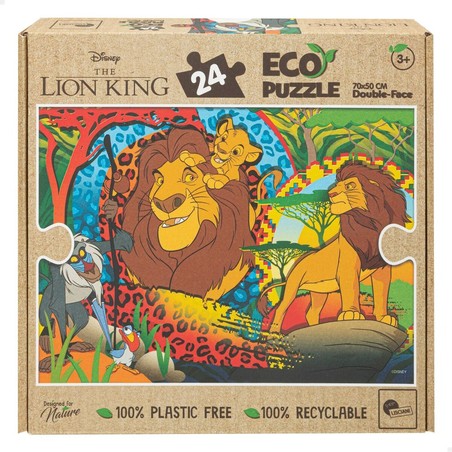 Puzzle Infantil El Rey León Doble Cara 24 Piezas