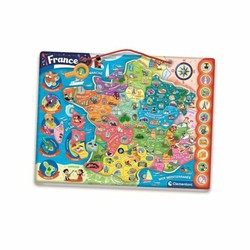 Puzzle infantil Clementoni Francia con mapa detallado