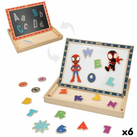 Manualidades Niños: Pizarra Magnética Spider-Man 2 en 1 - Compra online en MegaJuguetes