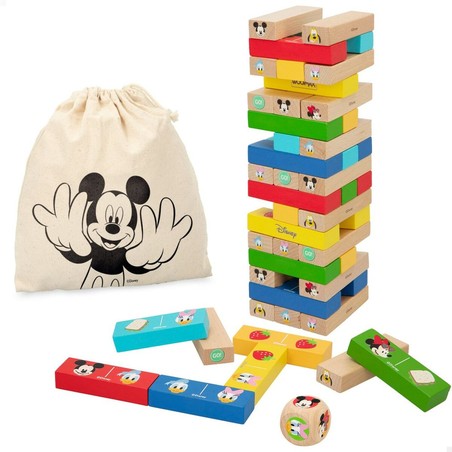 Juegos Mesa Niños: Dominó Disney WOOMAX Educativo