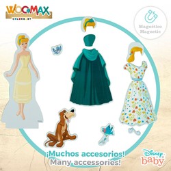 Puzzle Infantil Disney Cenicienta - Vestir y Crear - Compra online en MegaJuguetes 2