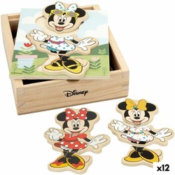 Puzzle Infantil Disney Minnie Mouse de Madera +2 Años - Compra online en MegaJuguetes