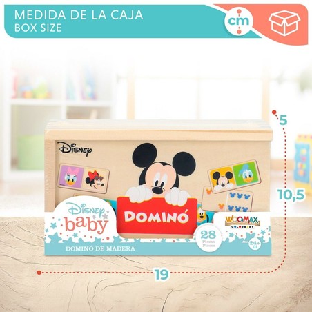 Juegos Mesa Niños: Dominó Disney Educativo (12 Unidades)