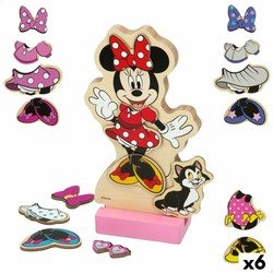 Puzzle Infantil Disney Minnie Mouse de Madera Magnético - Compra online en MegaJuguetes
