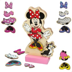 Puzzle Infantil Disney Minnie Mouse de Madera Magnético - Compra online en MegaJuguetes 2