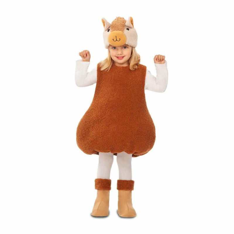 Disfraces Niños: Disfraz Alpaca Marrón My Other Me (3 Piezas)