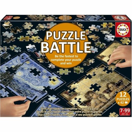 Puzzle infantil Educa Battle Art 42 piezas montado