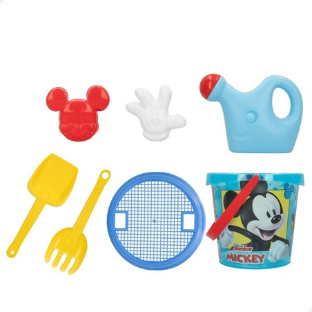 Juguetes Exterior Niños: Set de Playa Mickey Mouse con Accesorios (16 piezas)