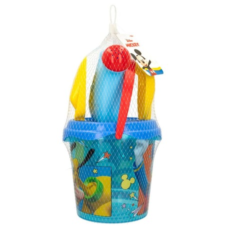 Juguetes Exterior Niños: Set de Playa Mickey Mouse con Accesorios (16 piezas)