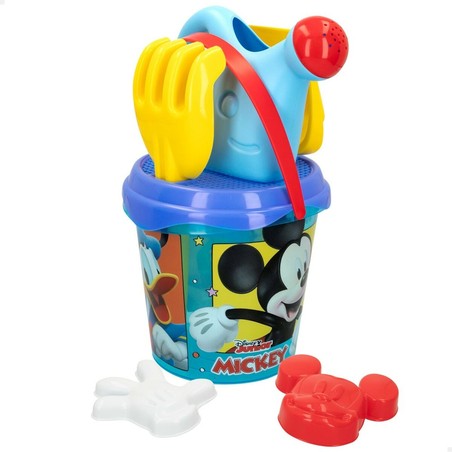 Juguetes Exterior Niños: Set de Playa Mickey Mouse con Accesorios (16 piezas)